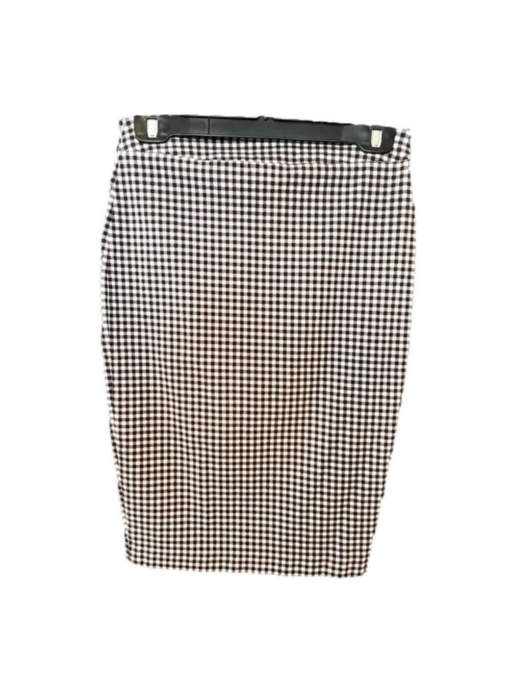 NWOT  Mack+Liam gingham pencil skirt size small